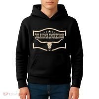 Oklahoma Bullskull With Feathers And Dreamcatcher Smokeshow Kids Hoodie thumb 4