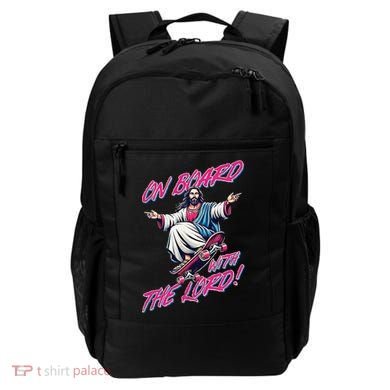 On Board With The Lord Jesus Backpack