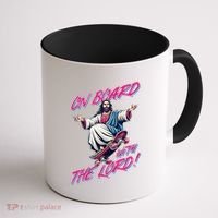 On Board With The Lord Jesus Coffee Mug thumb 1