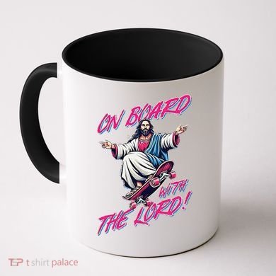 On Board With The Lord Jesus Coffee Mug