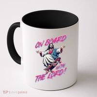 On Board With The Lord Jesus Coffee Mug thumb 0