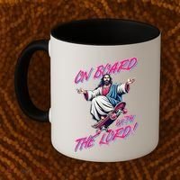 On Board With The Lord Jesus Coffee Mug thumb 2