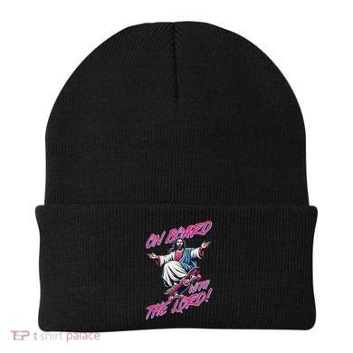On Board With The Lord Jesus Beanie