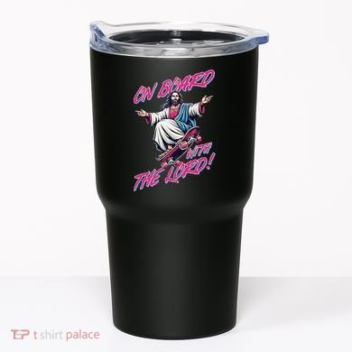On Board With The Lord Jesus Tumbler