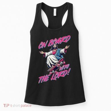 On Board With The Lord Jesus Women's Tank Top