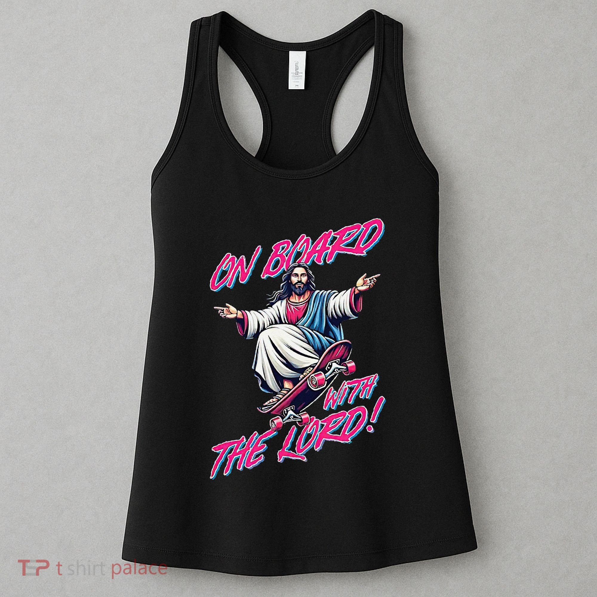 On Board With The Lord Jesus Women's Tank Top