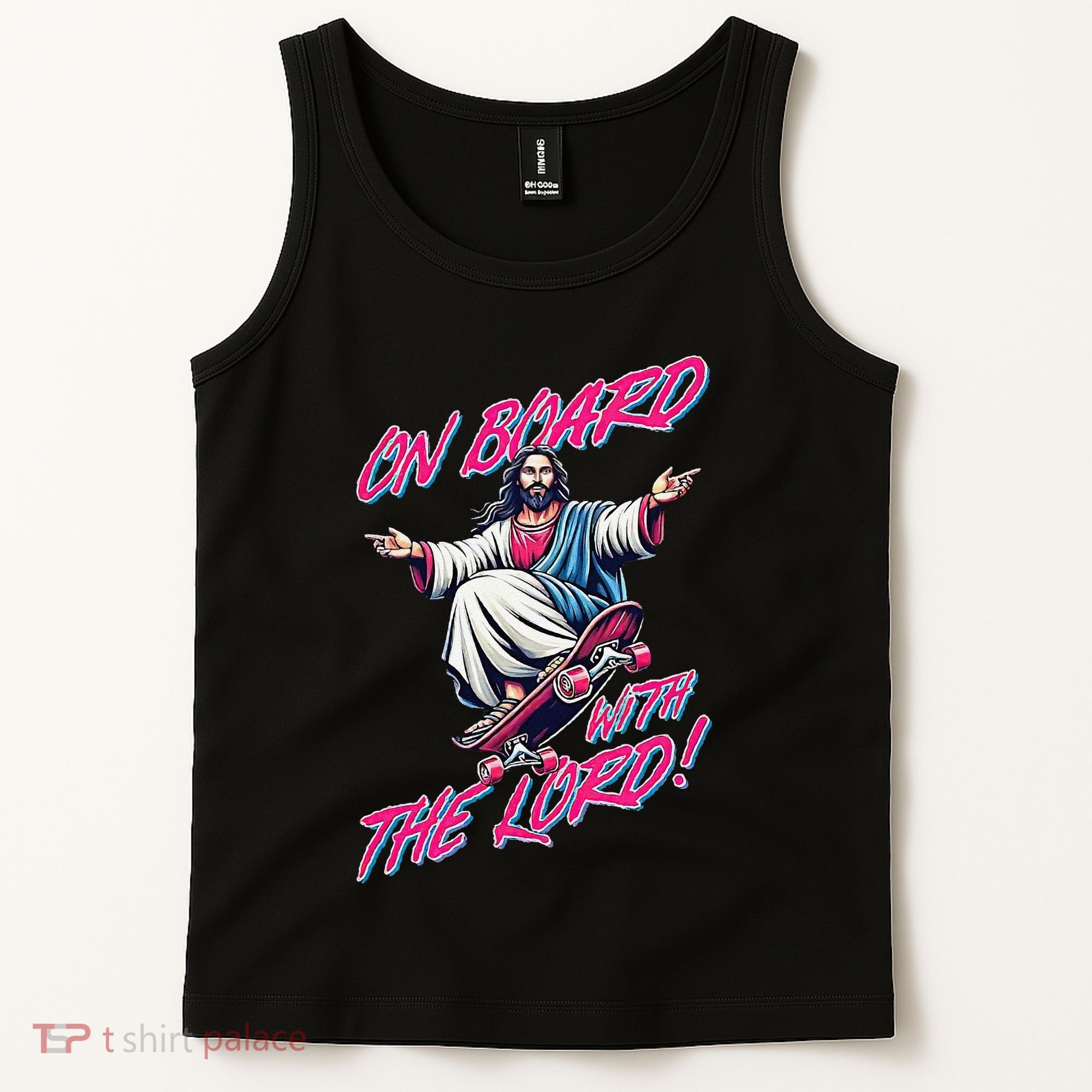 On Board With The Lord Jesus Tank Top