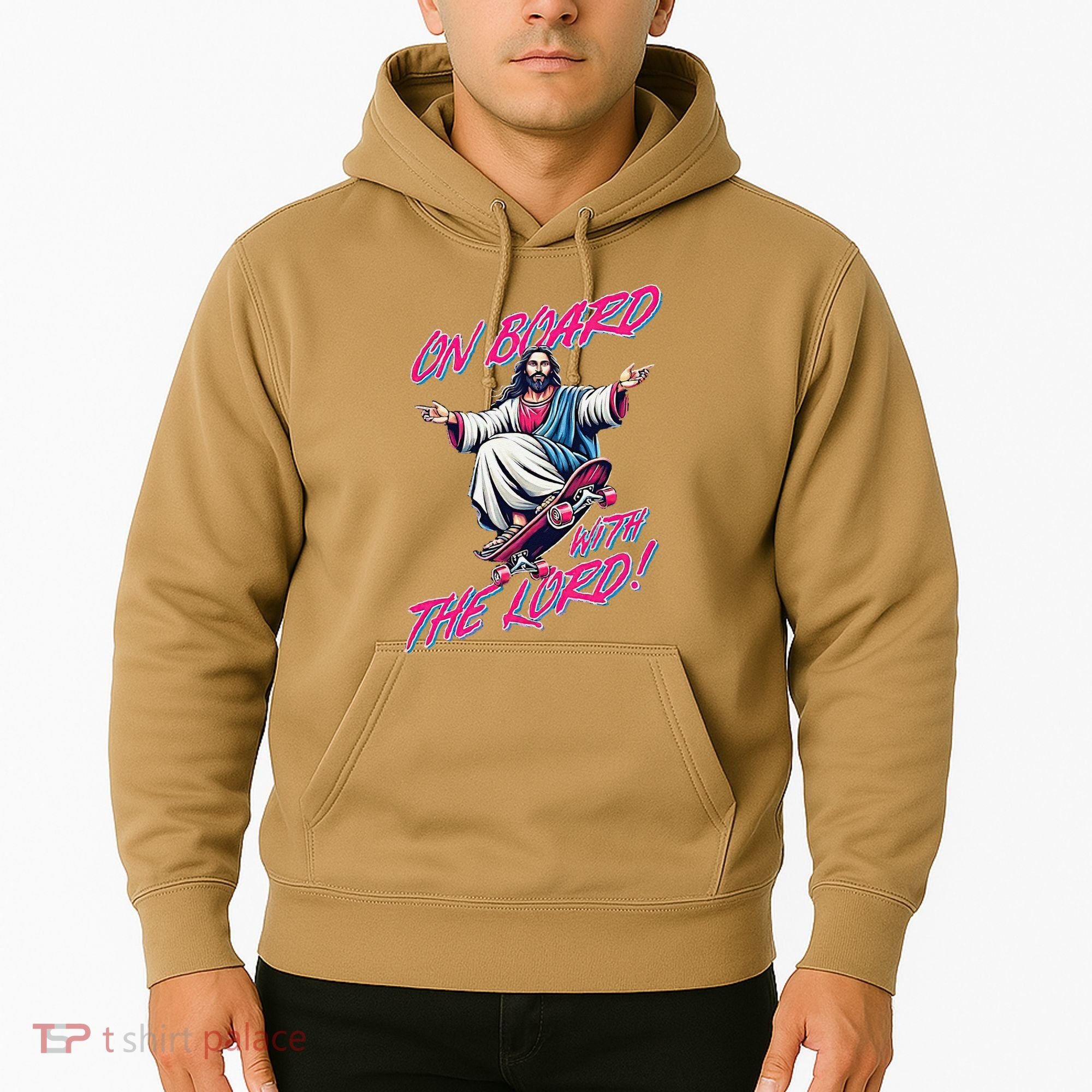 On Board With The Lord Jesus Hoodie