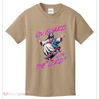 On Board With The Lord Jesus Kids T-Shirt thumb 0