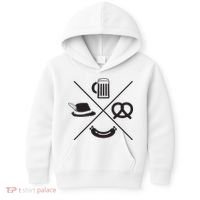 Oktoberfest Beer Wurst Pretzel Funny German Souvenir Gift Kids Hoodie thumb 0