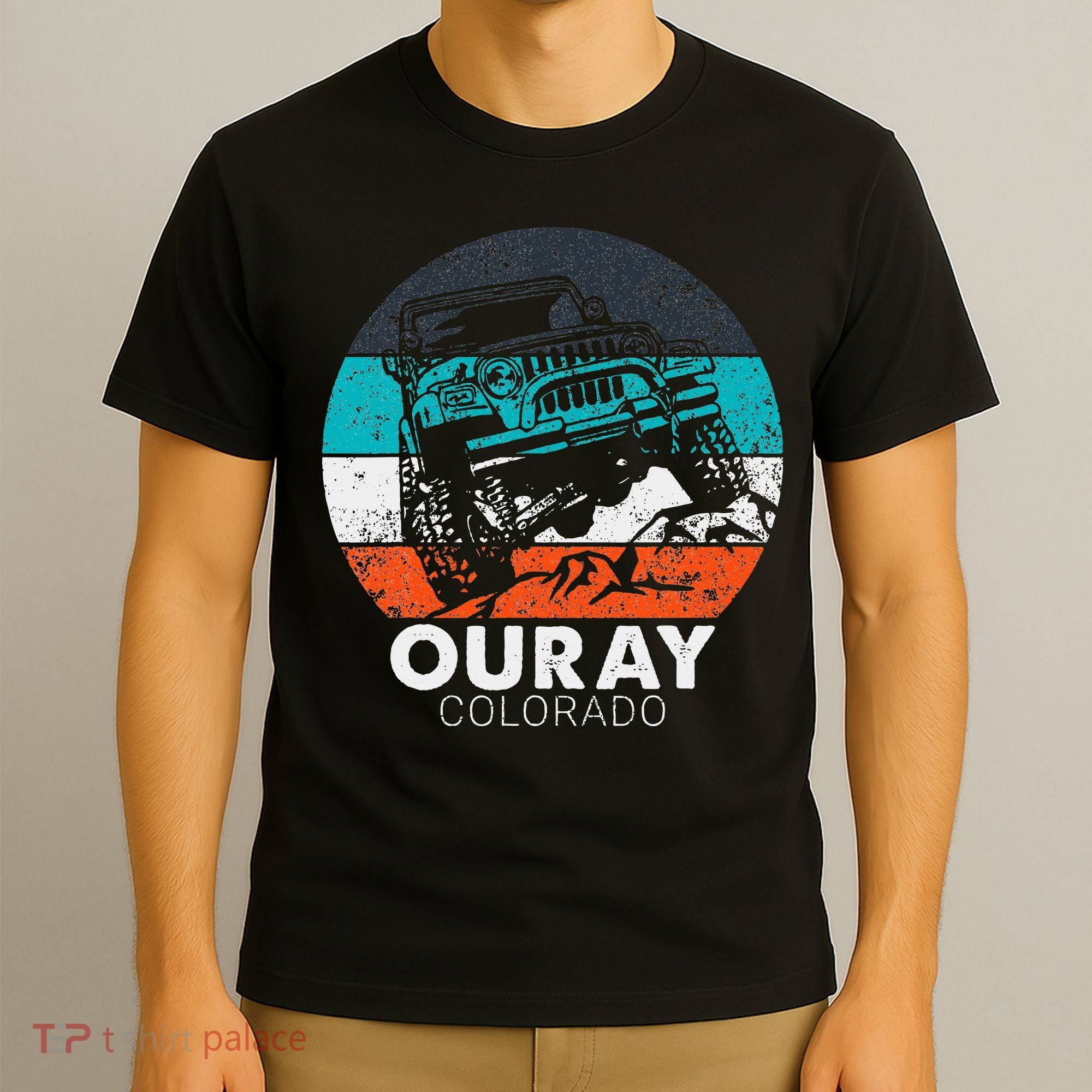 Ouray Colorado 4x4 Off Road Trail Vehicle Outdoor Adventure T-Shirt