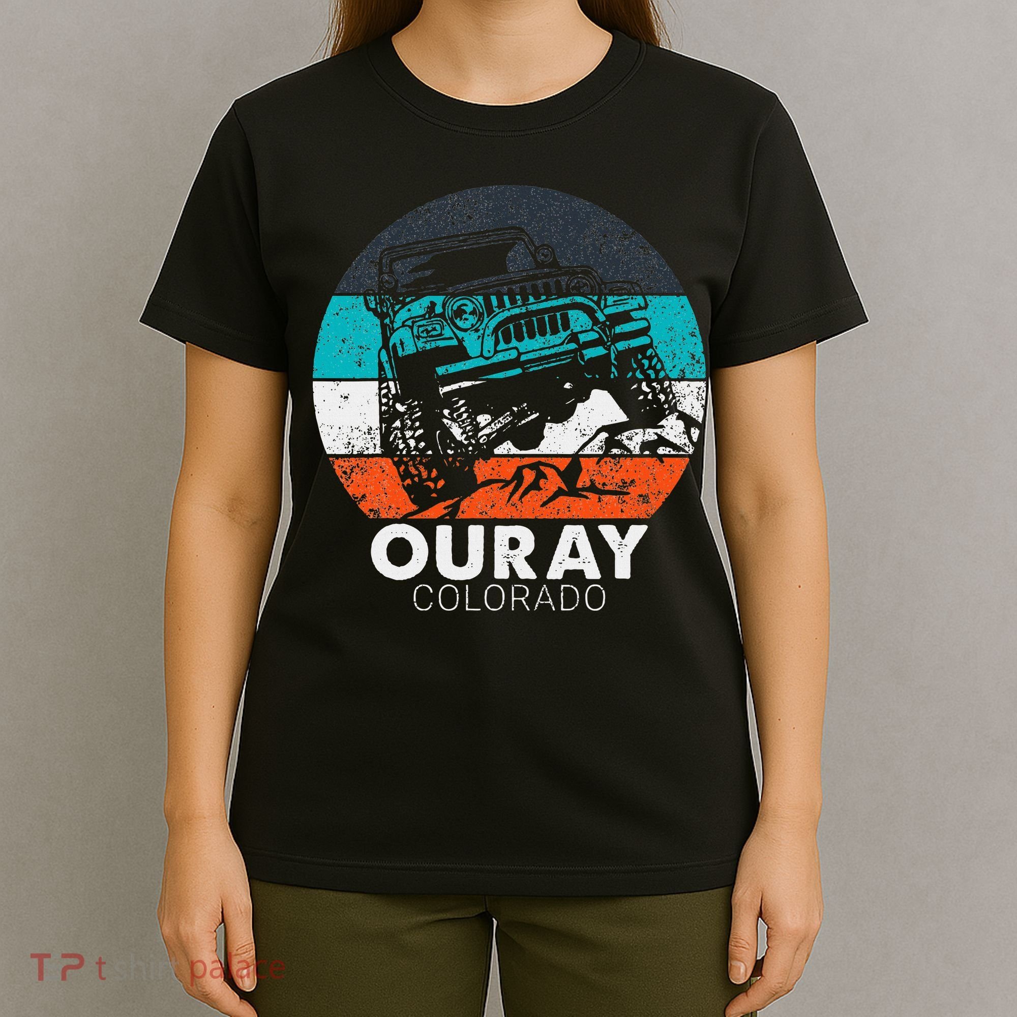 Ouray Colorado 4x4 Off Road Trail Vehicle Outdoor Adventure T-Shirt