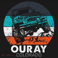 Ouray Colorado 4x4 Off Road Trail Vehicle Outdoor Adventure T-Shirt thumb 7