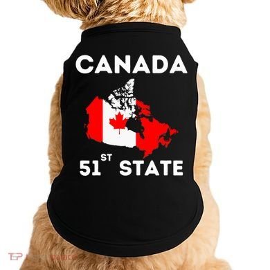 O Canada 51st State Funny Trump Canada Meme Doggie Tank