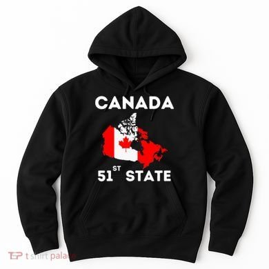 O Canada 51st State Funny Trump Canada Meme Hoodie