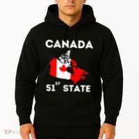 O Canada 51st State Funny Trump Canada Meme Hoodie thumb 2