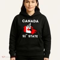 O Canada 51st State Funny Trump Canada Meme Hoodie thumb 5