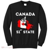 O Canada 51st State Funny Trump Canada Meme Sweatshirt thumb 0