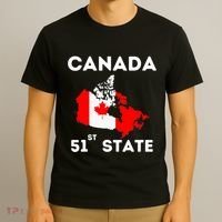 O Canada 51st State Funny Trump Canada Meme T-Shirt thumb 3