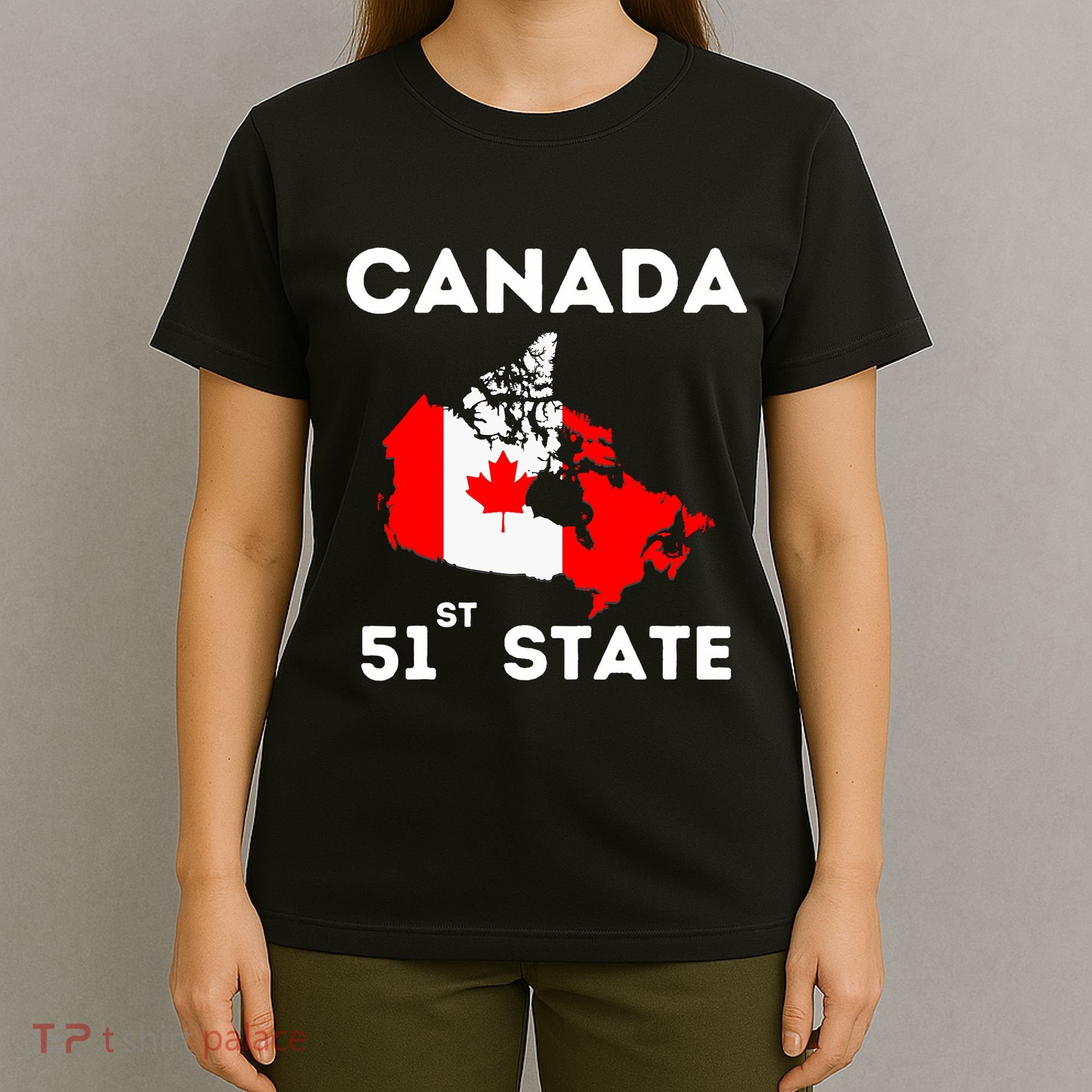 O Canada 51st State Funny Trump Canada Meme T-Shirt