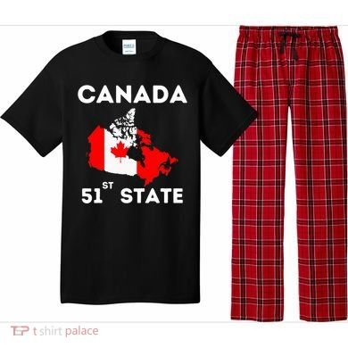O Canada 51st State Funny Trump Canada Meme Pajama Set
