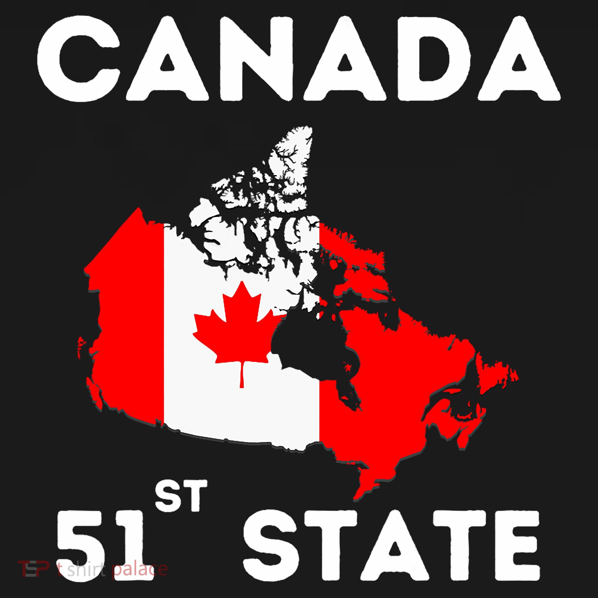 O Canada 51st State Funny Trump Canada Meme Pajama Set