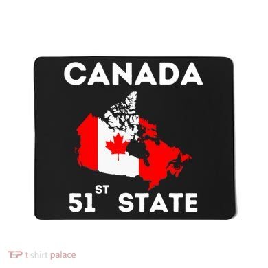 O Canada 51st State Funny Trump Canada Meme Mousepad