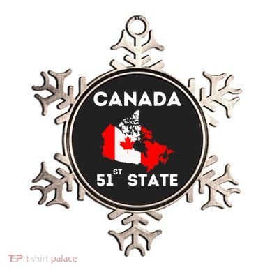 O Canada 51st State Funny Trump Canada Meme Ornament
