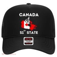 O Canada 51st State Funny Trump Canada Meme Hat thumb 0