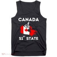 O Canada 51st State Funny Trump Canada Meme Tank Top thumb 0