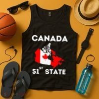 O Canada 51st State Funny Trump Canada Meme Tank Top thumb 4