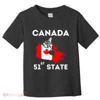 O Canada 51st State Funny Trump Canada Meme Toddler T-Shirt thumb 0