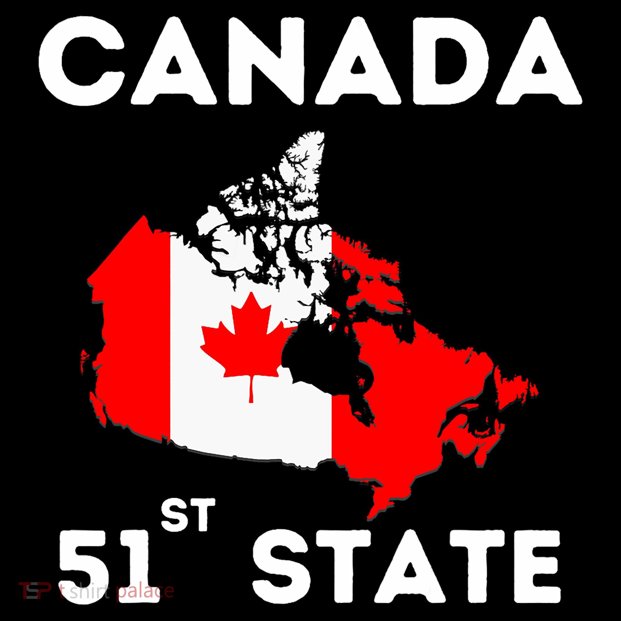 O Canada 51st State Funny Trump Canada Meme Women's T-Shirt