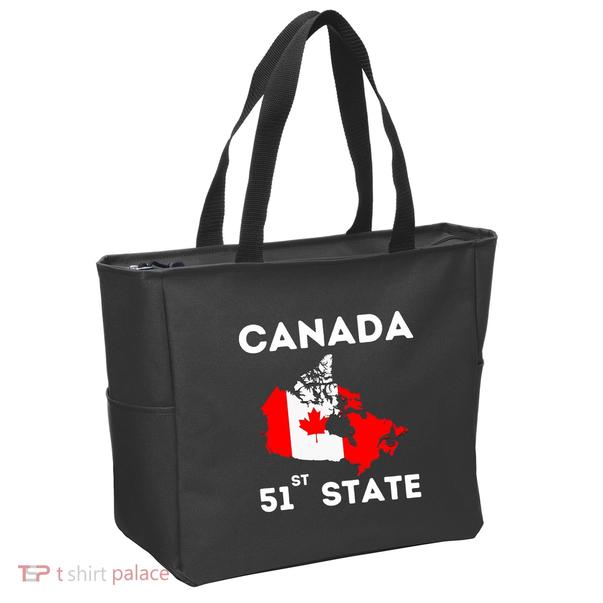 O Canada 51st State Funny Trump Canada Meme Tote Bag