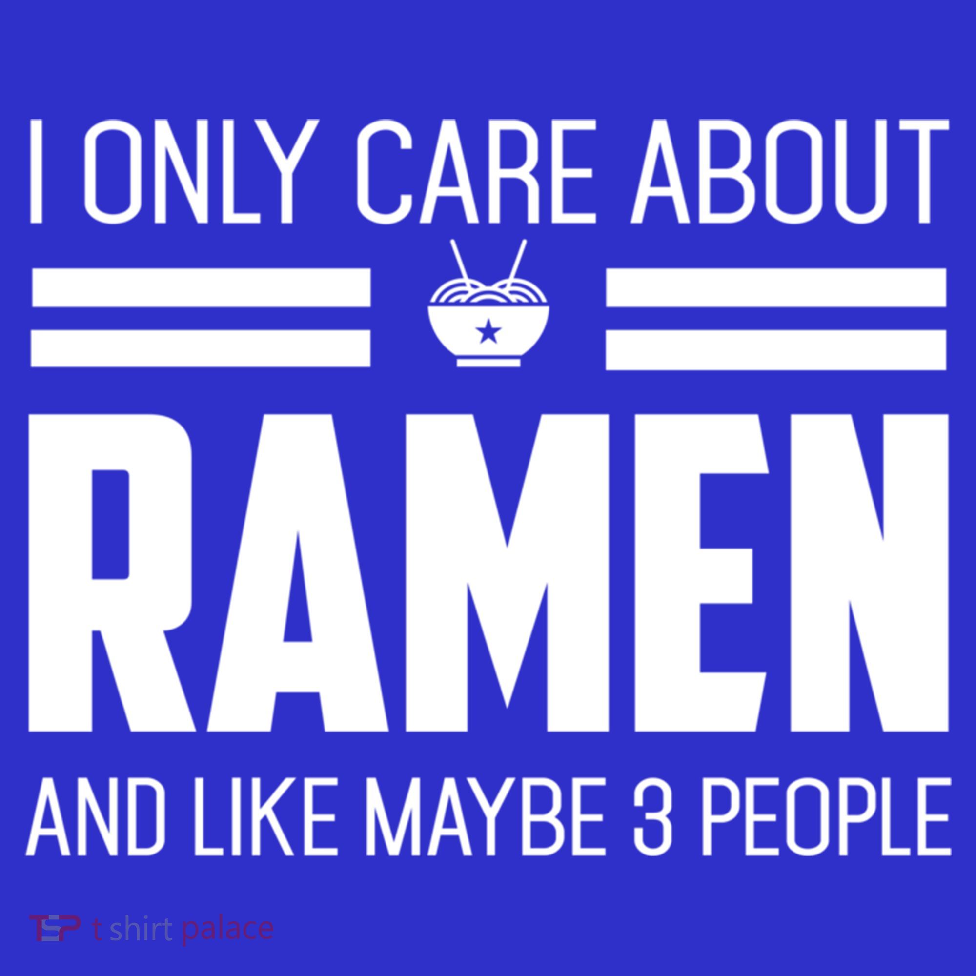 Only Care About Ra Funny Vintage Asian Noodle Great Gift T-Shirt