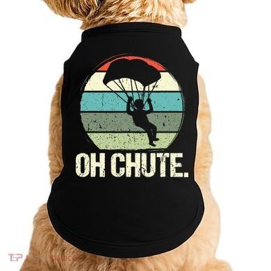 Oh Chute as a Funny Skydiving Doggie Tank