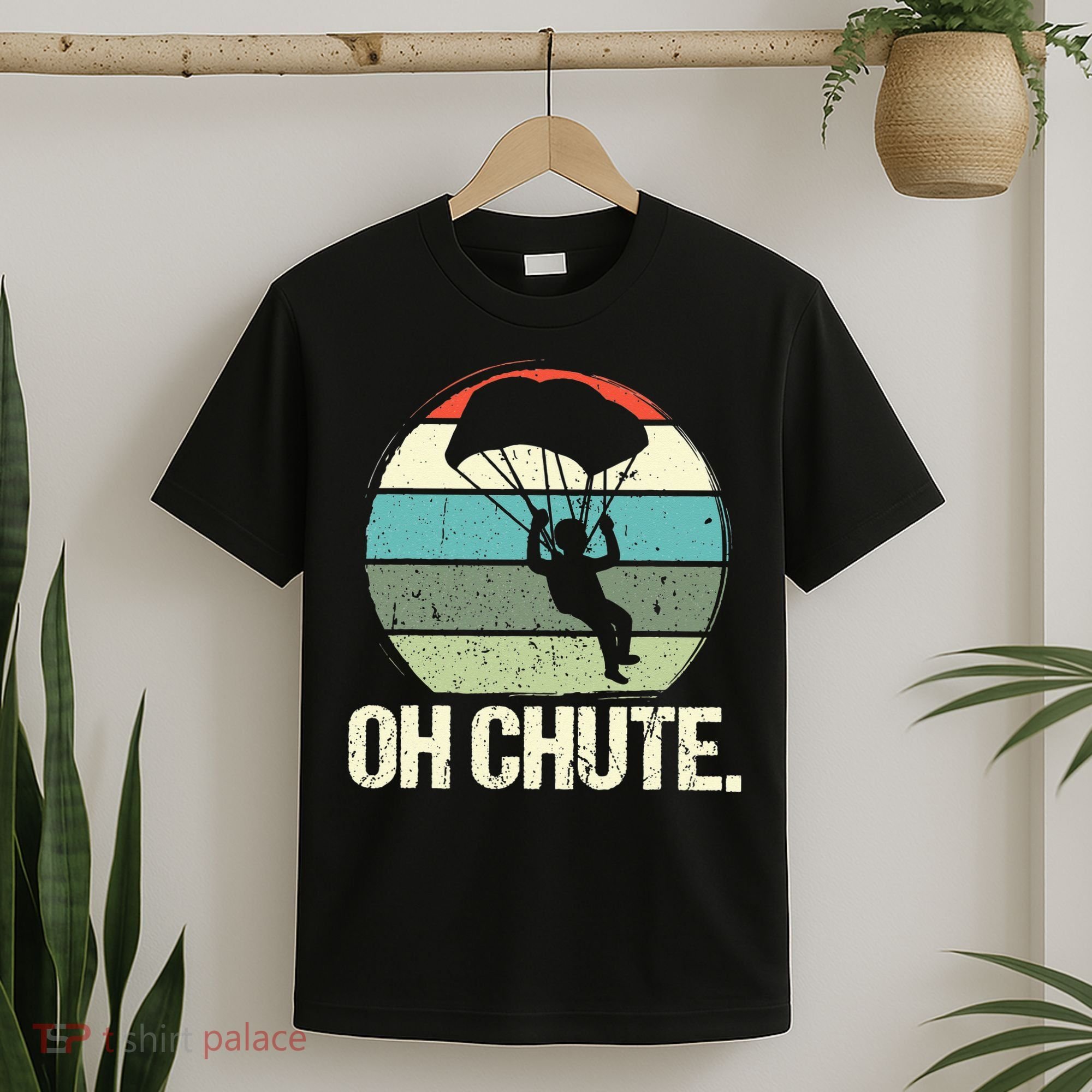 Oh Chute as a Funny Skydiving T-Shirt