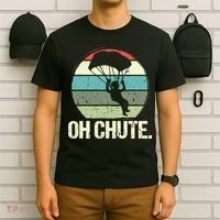 Oh Chute as a Funny Skydiving T-Shirt thumb 6