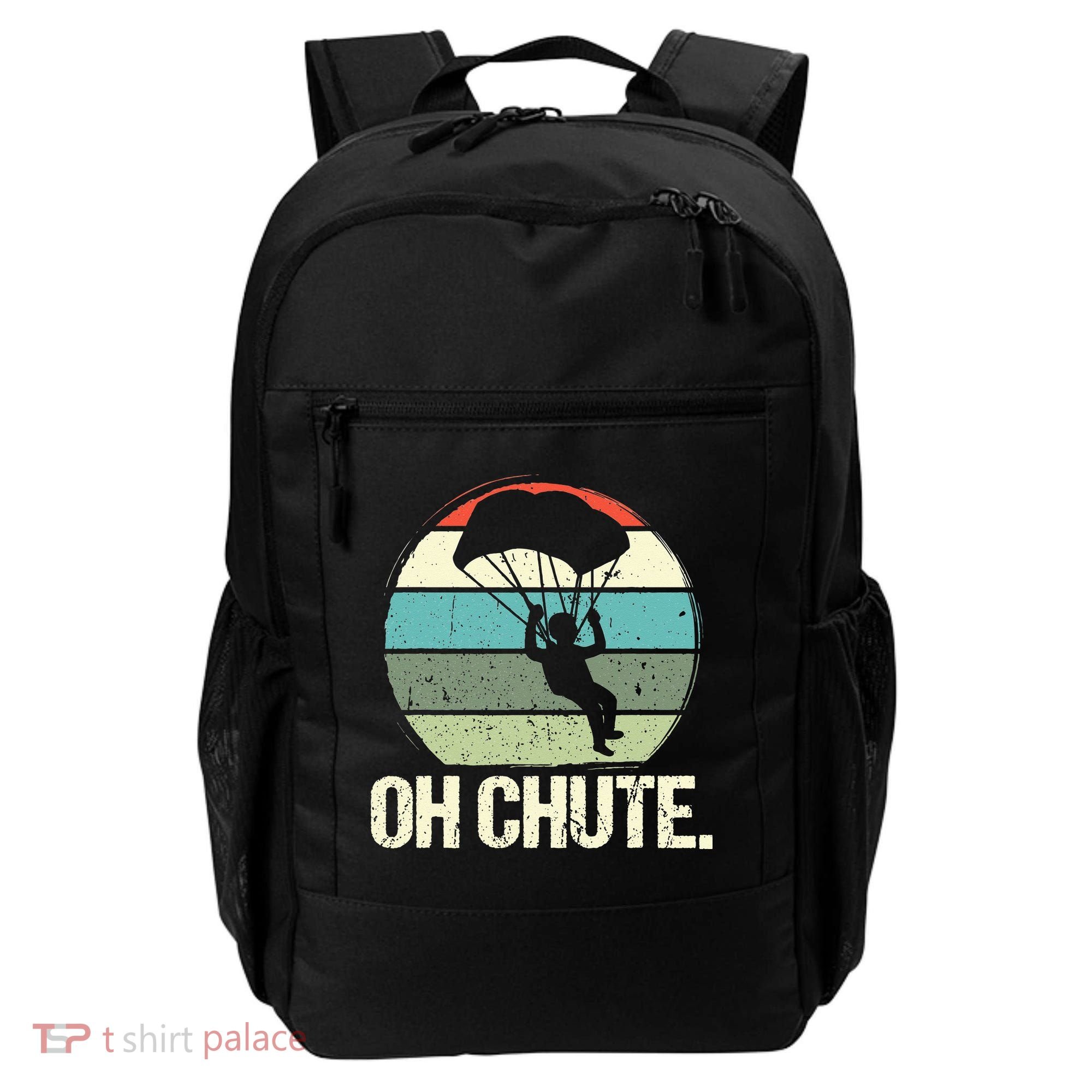 Oh Chute as a Funny Skydiving Backpack