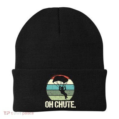 Oh Chute as a Funny Skydiving Beanie
