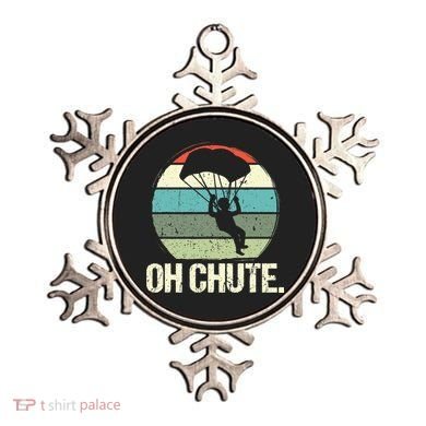 Oh Chute as a Funny Skydiving Ornament