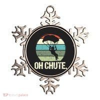 Oh Chute as a Funny Skydiving Ornament thumb 0