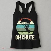 Oh Chute as a Funny Skydiving Women's Tank Top thumb 3