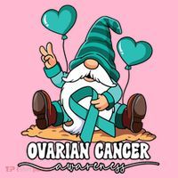 Ovarian Cancer Awareness Coaster thumb 2