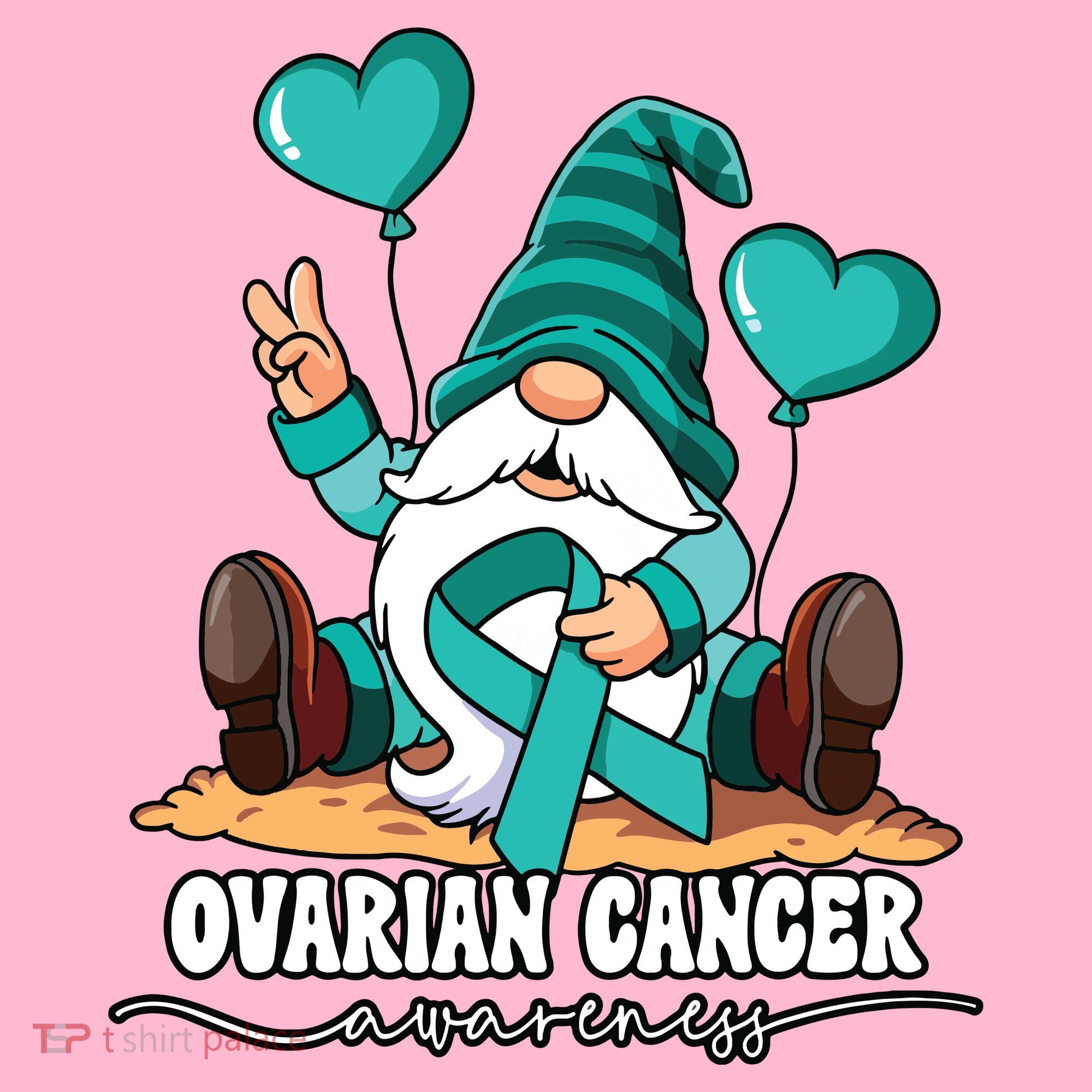 Ovarian Cancer Awareness Coaster