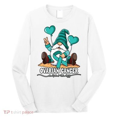 Ovarian Cancer Awareness Long Sleeve Shirt