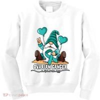 Ovarian Cancer Awareness Kids Sweatshirt thumb 0
