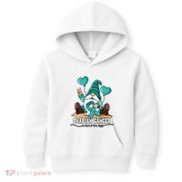 Ovarian Cancer Awareness Kids Hoodie thumb 0
