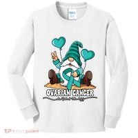 Ovarian Cancer Awareness Kids Long Sleeve Shirt thumb 0