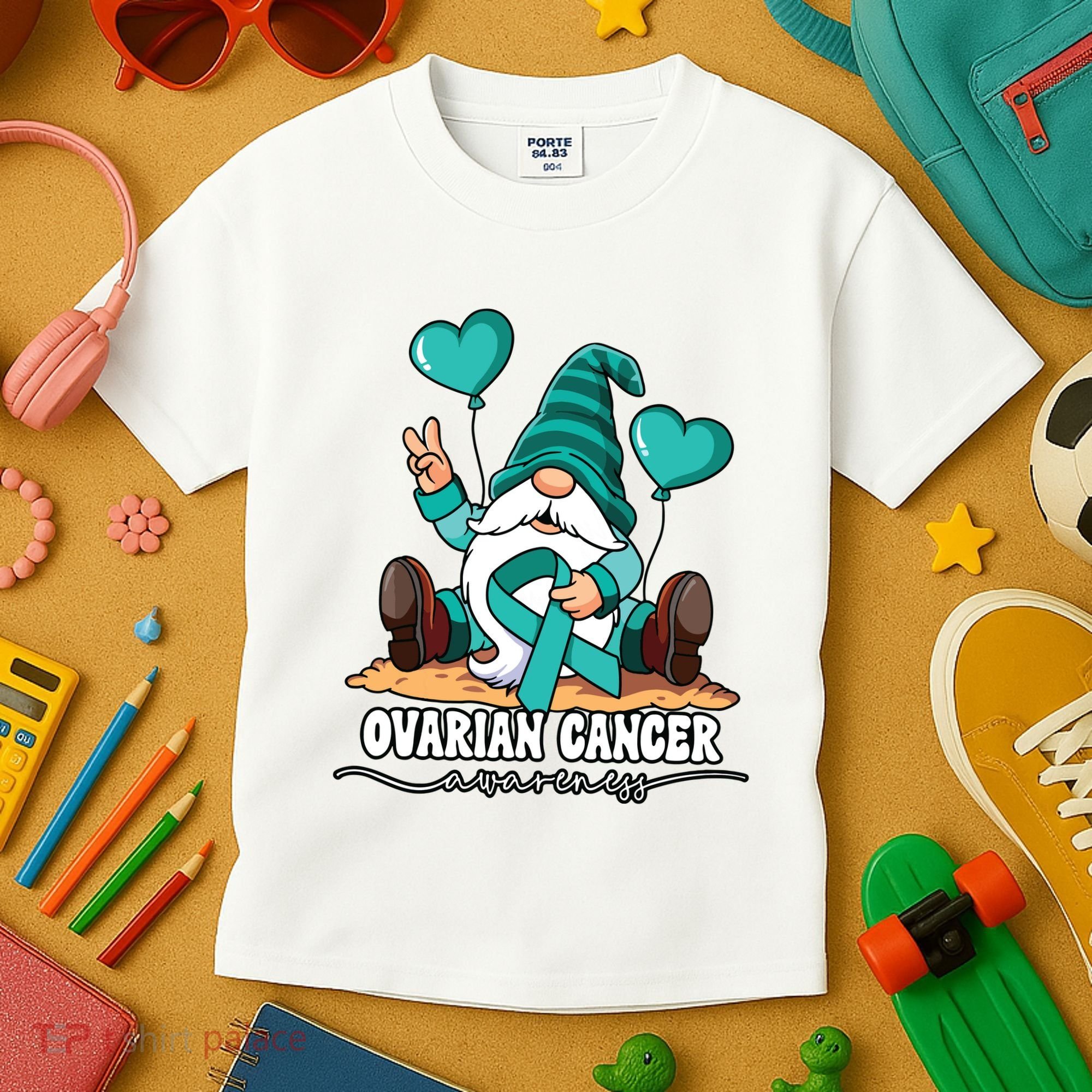 Ovarian Cancer Awareness Kids T-Shirt